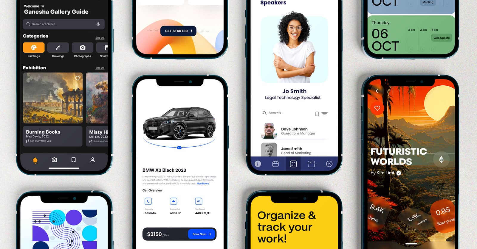 Brand app design project